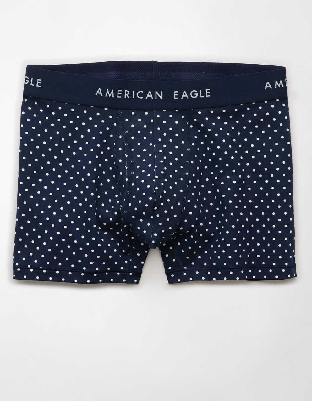 AEO 남성 폴카 도트 4.5" 클래식 복서 브리프
