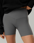 OFFLINE By Aerie Real Me XTRA Ribbed High Waisted 5" Bike Short