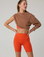Offline 바이 Aerie 리얼미 엑스트라 홀드업! 리프트 하이웨이스트 7인치 바이크 쇼트