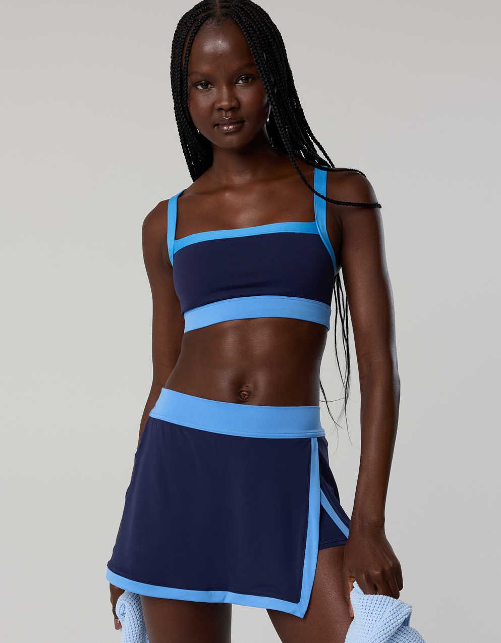 Offline 바이 Aerie Real Me 엑스트라 컬러블록 스포츠 브라