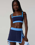 Offline 바이 Aerie Real Me 엑스트라 컬러블록 스포츠 브라