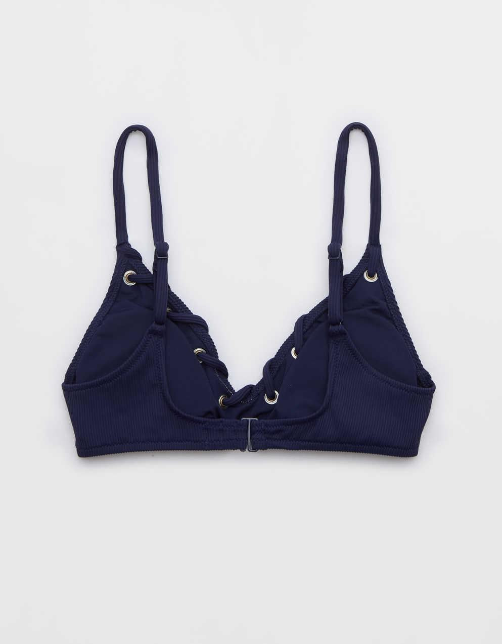Aerie 립브이브 비키니 탑